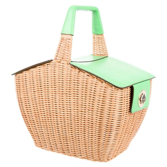 Kate Spade Delavan Terrace Linden Picnic Basket Bag - Picture 1 of 6